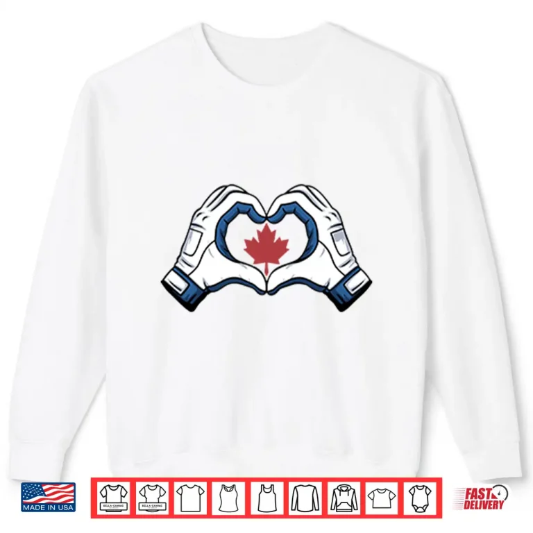 Sweatshirt George Springer Hand Heart Shirt