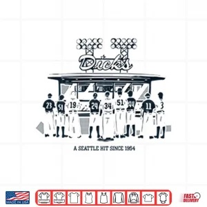 Design Mariners Dicks A Seattle Hit Since 1954 Shirt