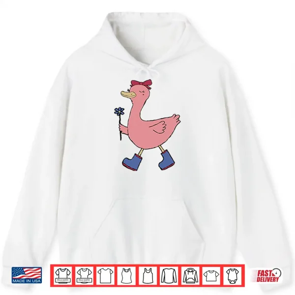 Pink Duck Funny Shirt 1 Hoodie Pink Duck Funny Shirt