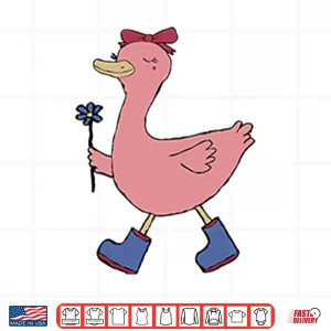 Design Pink Duck Funny Shirt