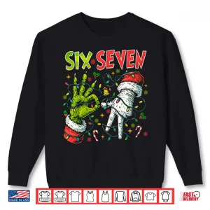 Sweatshirt Six Seven 67 Meme Christmas Shirt