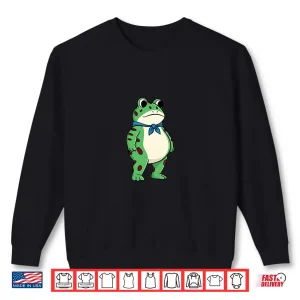 Sweatshirt Resist Portland Frog Protest No Kings Portland Frog Activist Shirt