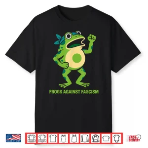 Frogs Against Fascism For Portland Frog Protest Shirt