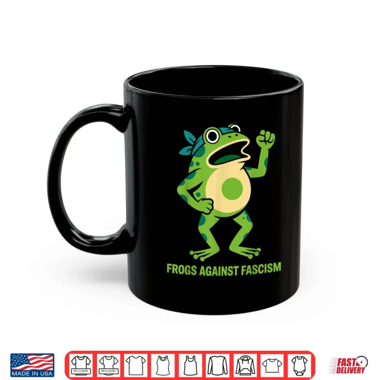 Mug Frogs Against Fascism for Portland Frog Protest Shirt