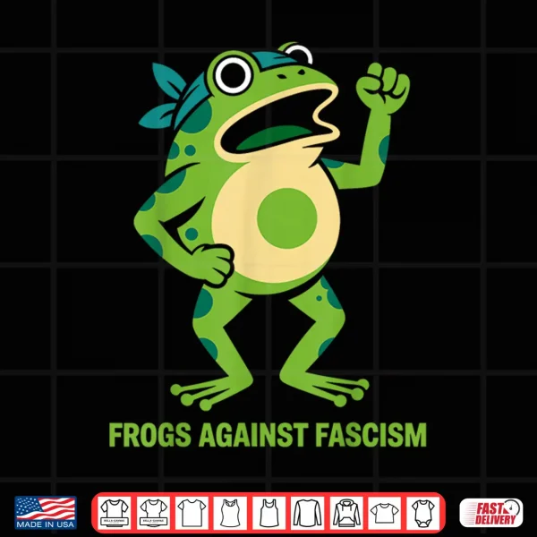 Design Frogs Against Fascism for Portland Frog Protest Shirt