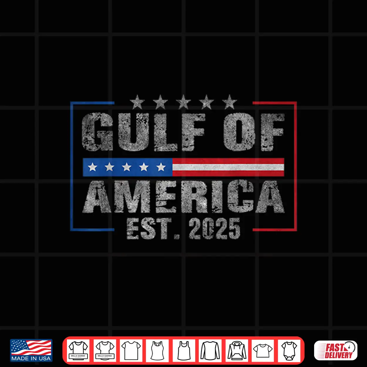 Gulf Of America Est 2025 Vintage Usa Coastal Patriot Shirt Gulf Of America Est 2025 Vintage Usa Coastal Patriot Shirt