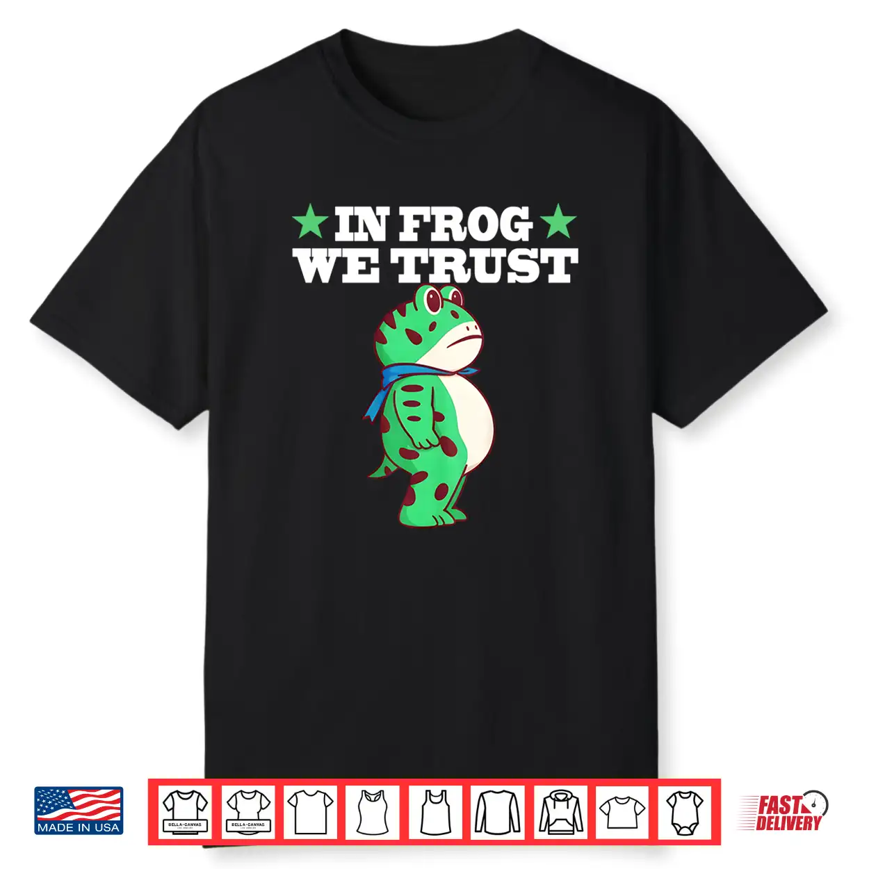 In Frog We Trust Portland Frog Protest Shirt In Frog We Trust Portland Frog Protest Shirt