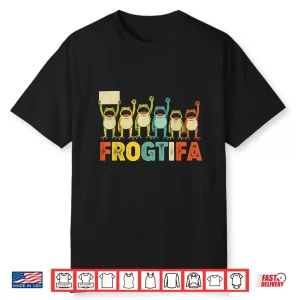 Ribbit Against The Machine Funny Portland Frog Resist Shirt