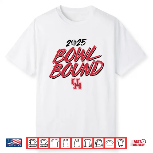 Houston Cougars Bowl Bound 2025 Shirt