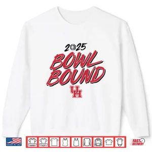 Houston Cougars Bowl Bound 2025 Shirt 2 Sweatshirt Houston Cougars Bowl Bound 2025 Shirt