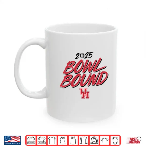 Mug Houston Cougars Bowl Bound 2025 Shirt