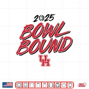 Houston Cougars Bowl Bound 2025 Shirt 4 Design Houston Cougars Bowl Bound 2025 Shirt