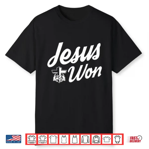 Jordyn Tyson Jesus Won Shirt