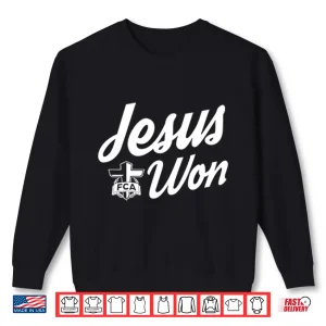 Sweatshirt Jordyn Tyson Jesus Won Shirt