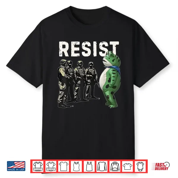 Frogs Resist Portland Frog Protest Shirt