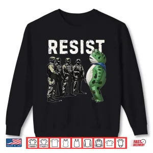 Sweatshirt Frogs Resist Portland Frog Protest Shirt