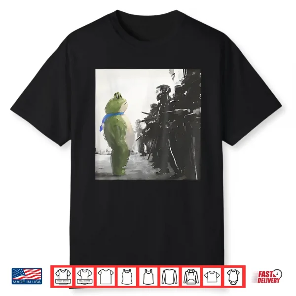 Portland Frog Meme Retro Vintage Style Gift Shirt