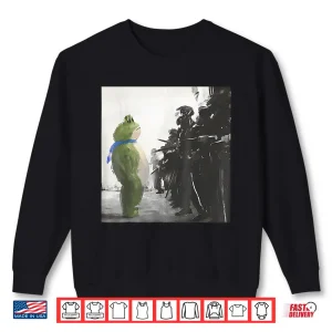 Portland Frog Meme Retro Vintage Style Gift Shirt 2 Sweatshirt Portland Frog Meme Retro Vintage Style Gift Shirt