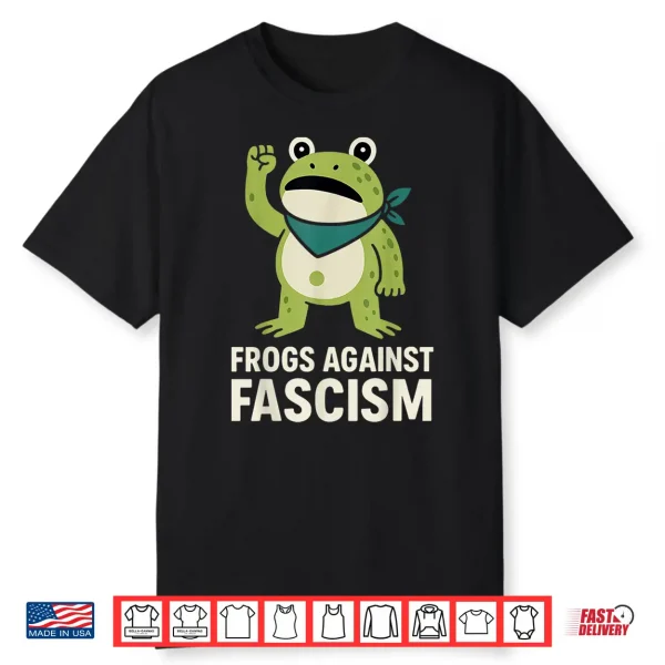 Portland Frog Protest Funny Frog Shirt