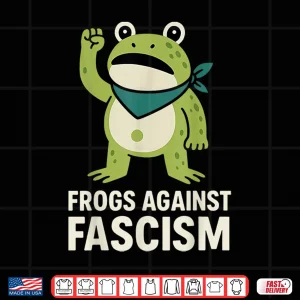 Design Portland Frog Protest Funny Frog Shirt
