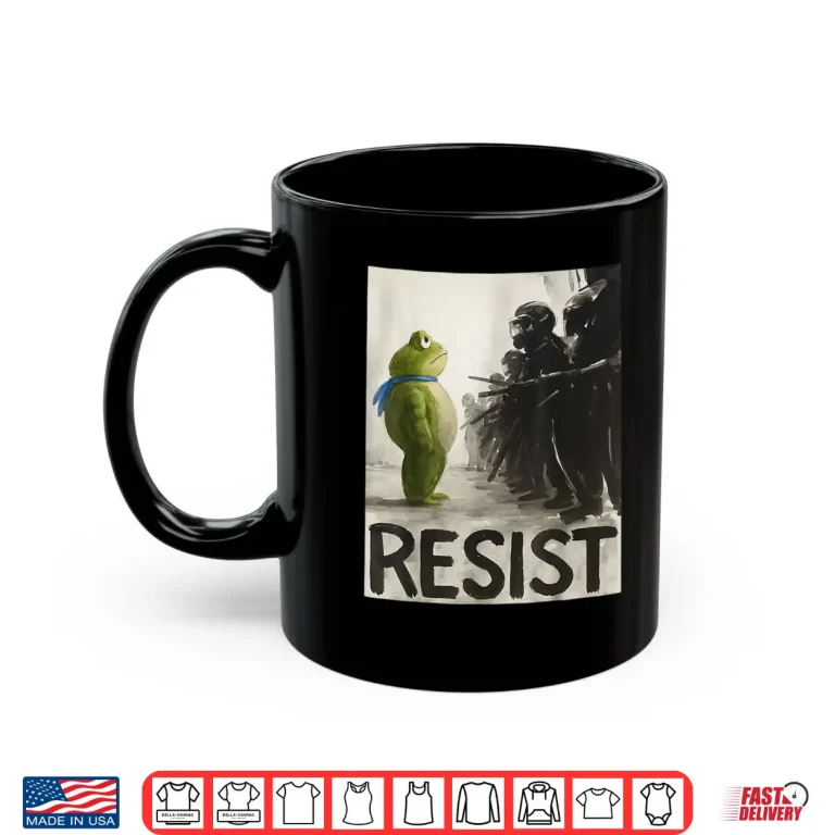 Mug Portland Frog Protest Retro Vintage Shirt