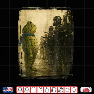 Design Portland Frog Vintage Retro Shirt