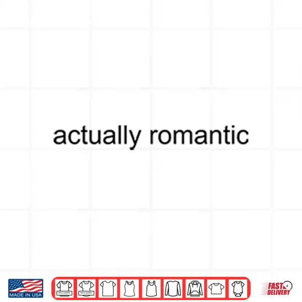 Design Actually Romantic Taylor Swift Shirt