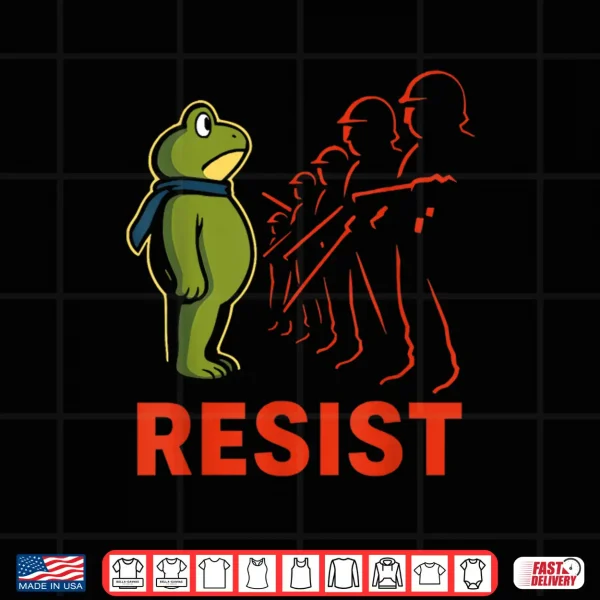 Design Portland 2025 Resist Portland Frog Protest Vintage Shirt