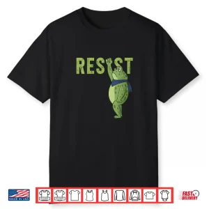 Frog Resist Portland Frog Protest Activist Shirt