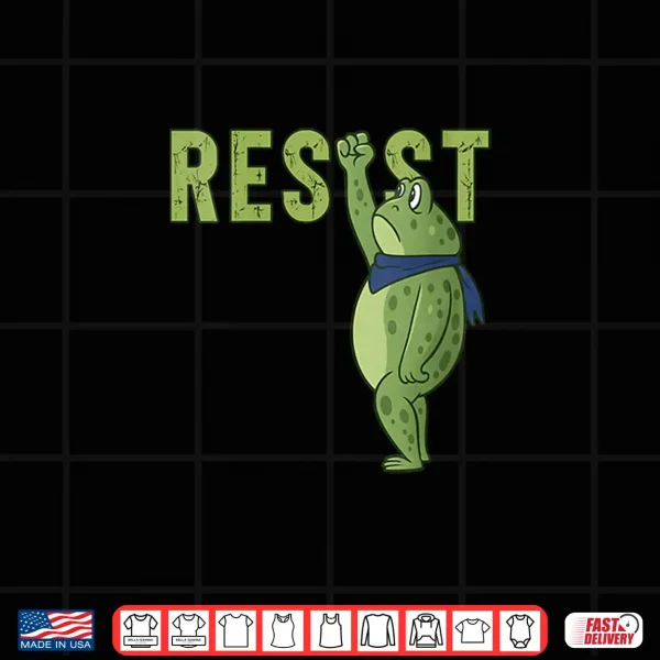 Frog Resist Portland Frog Protest Activist Shirt 4 Design Frog Resist Portland Frog Protest Activist Shirt