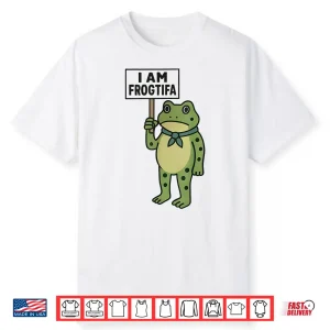 I Am Frogtifa Frog Portland Freedom Frog Shirt