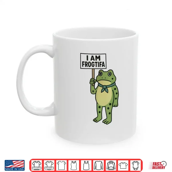 Mug I Am Frogtifa Frog Portland Freedom Frog Shirt