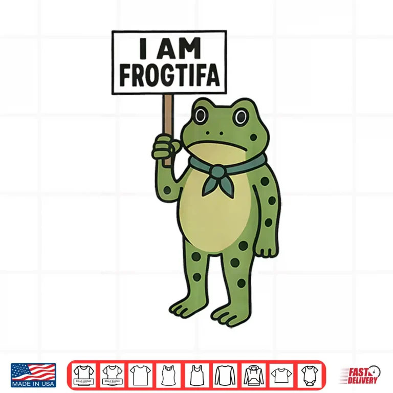 Design I Am Frogtifa Frog Portland Freedom Frog Shirt