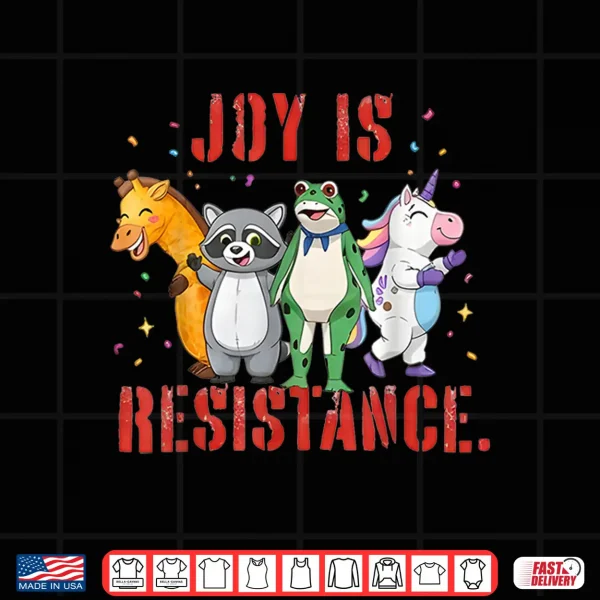 Joy Is Resistance Portland Frog Protest Shirt 4 Design Joy is Resistance Portland Frog Protest Shirt