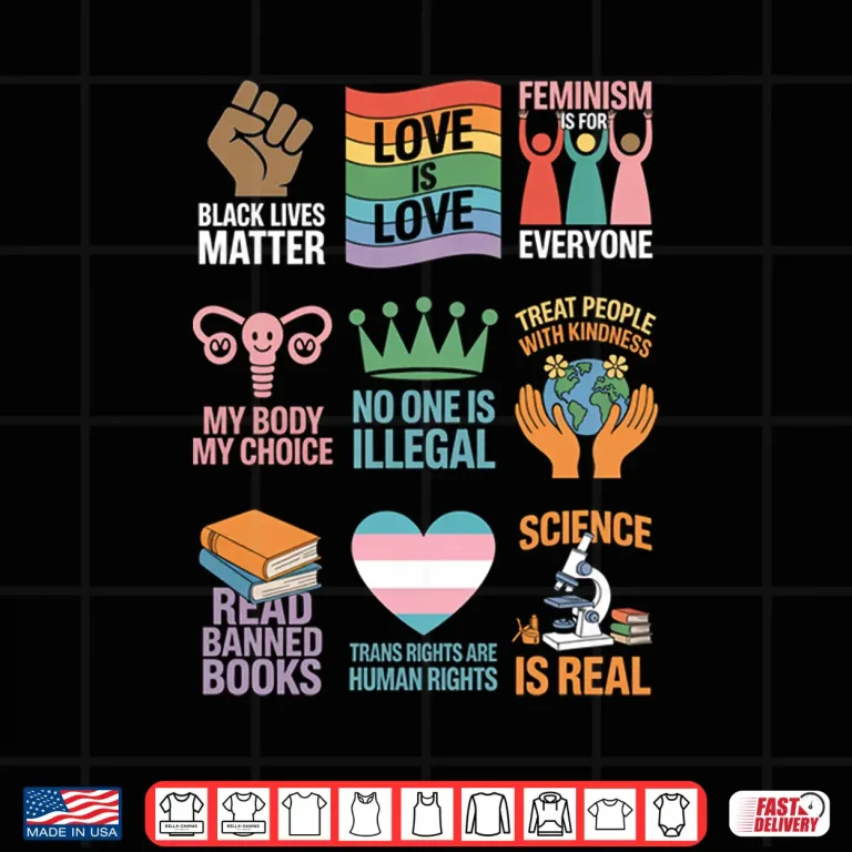 Design No King Resist Protest Gay Rights Science Real Black Lives Shirt