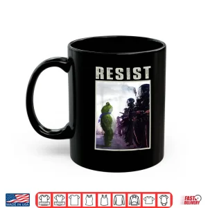 Mug Portland 2025 Resist Portland Frog Protest Art Shirt
