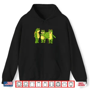Hoodie Portland Frog Brigade Oregon Frogs Together Funny Strong Shirt