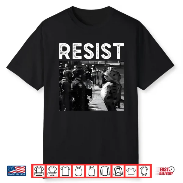 Portland Frog Protest History Photo Shirt