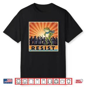 Portland Frog Protest Resist Costume Shirt