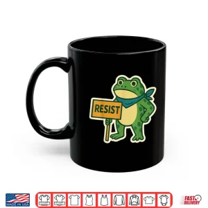 Mug Portland Frog Protest Resist Funny Portland Frog ICE Protest Shirt