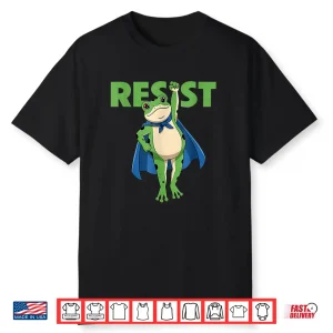 Portland Frog Protest Superfrog Shirt
