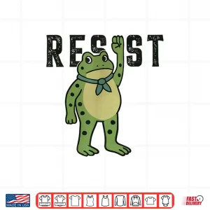 Design Resist Frog Portland Frog Protest Frog Shirt