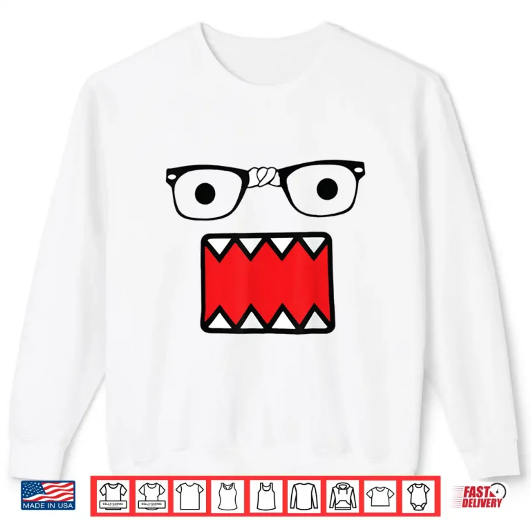 Sweatshirt Domo Cute Y2K Vintage Emo Scene Shirt