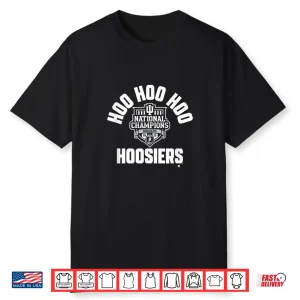 Indiana 2025 26 Cfp National Champions Hoo Hoo Hoo Hoosiers Shirt