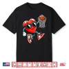 Valentine’S Heart Basketball Funny Red Heart Love Boys Kids Shirt