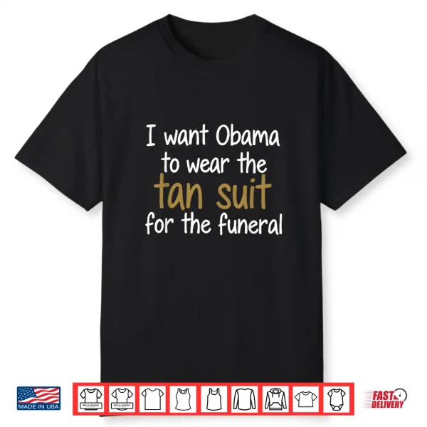 I Want Obama To Wear The Tan Suit Shirt