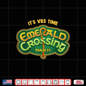 Design ItS Vbs Time Emerald Crossing An Irish Adventure Vbs 2026 Shirt