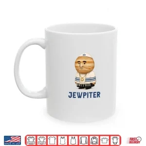 Mug Jewish Humor Hanukkah Israel Israeli Jewpiter Hebrew Joke Shirt