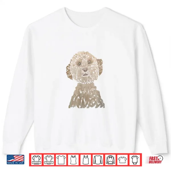 Lagotto Romagnolo Watercolor Italian Water Dog Shirt 2 Sweatshirt Lagotto Romagnolo Watercolor Italian Water Dog Shirt