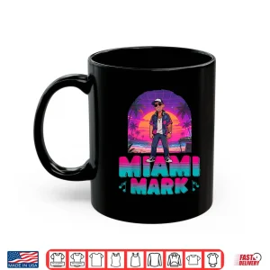 Mug Retro Dj Miami Mark Disc Jockey 80S Flare Novelty Shirt